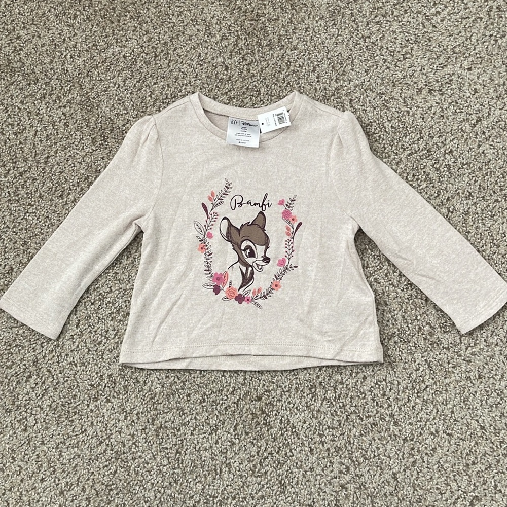 Disney Bambi shirt - size 18-24 months